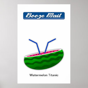 Póster Watermelon Titanic Poster