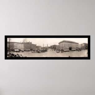 Póster Watertown NY Photo 1909