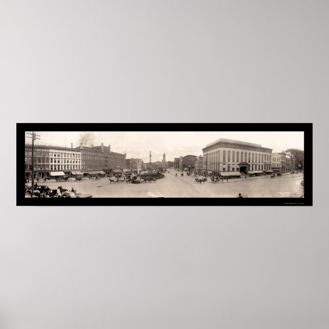 Póster Watertown NY Photo 1909 (Frente)