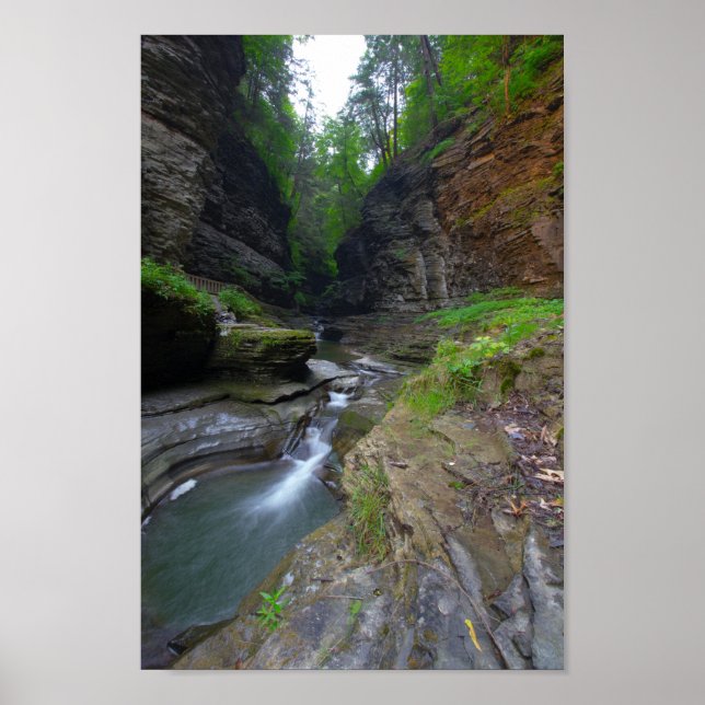 Póster Watkins Glen, New York (Frente)