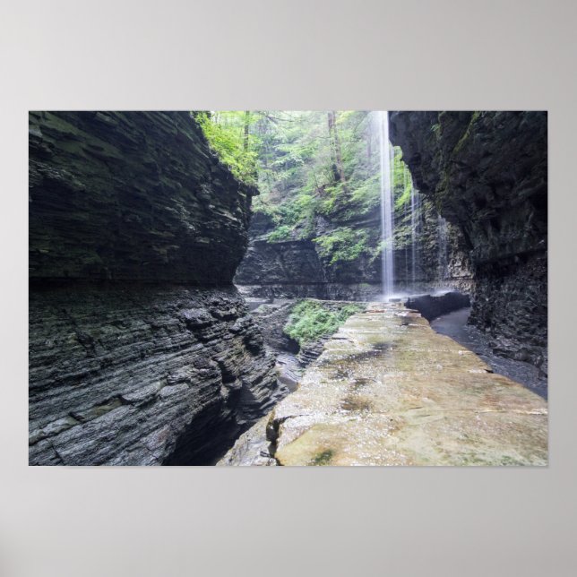 Póster Watkins Glen, Watkins Glen state park, New York (Frente)