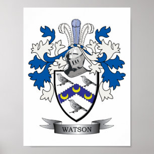 Póster Watson Coat of Arms