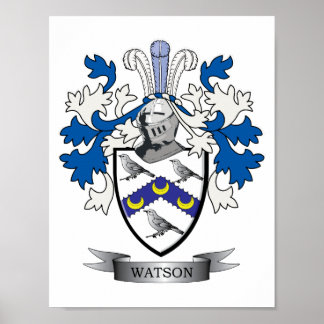 Póster Watson Coat of Arms