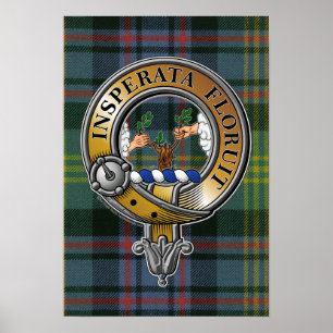 Póster Watson Tartan & Badge
