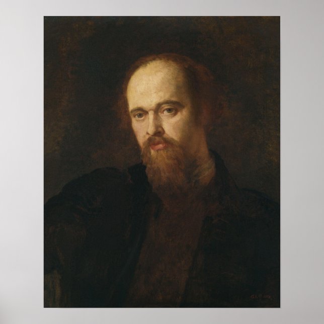 Póster Watts - Dante Gabriel Rossetti (Frente)