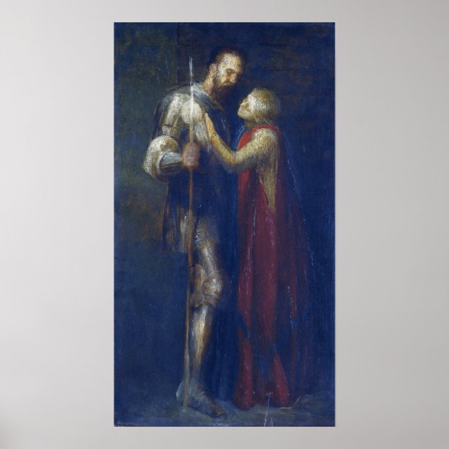 Póster Watts - Knight And Maiden (Frente)