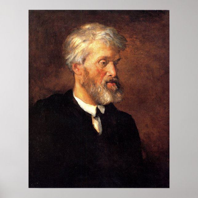 Póster Watts - Retrato De Thomas Carlyle (Frente)