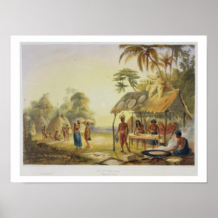 Póster Watu Ticaba, un pueblo Wapisiana, de 'Views in t