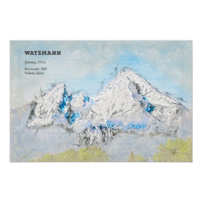 Póster Watzmann (Anverso)