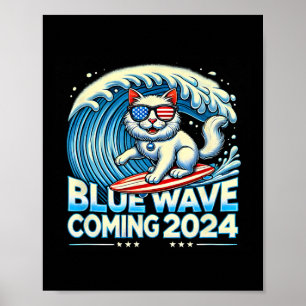 Póster Wave Próxima Wave 2024 Cat Duners Kamala Harris 20