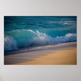 Póster Waves de Hawái