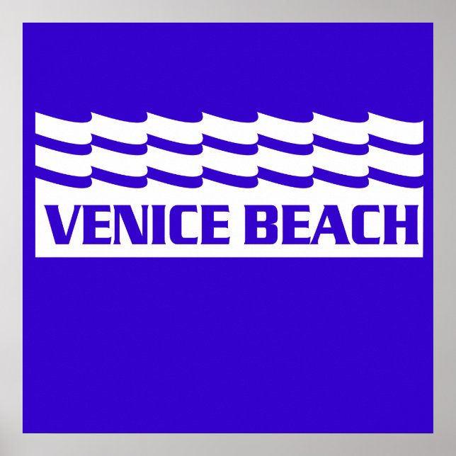Póster Waves de Venecia (Frente)