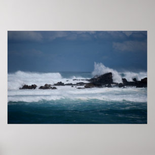 Póster Waves on Maui