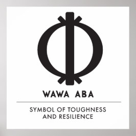 Póster Wawa Aba | Símbolo de resistencia y resistencia