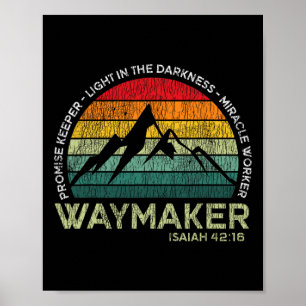 Póster Waymaker Promete a Keeper Milán Trabajador Cristia