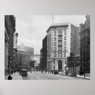 Póster Wayne County y Home Savings Bank
