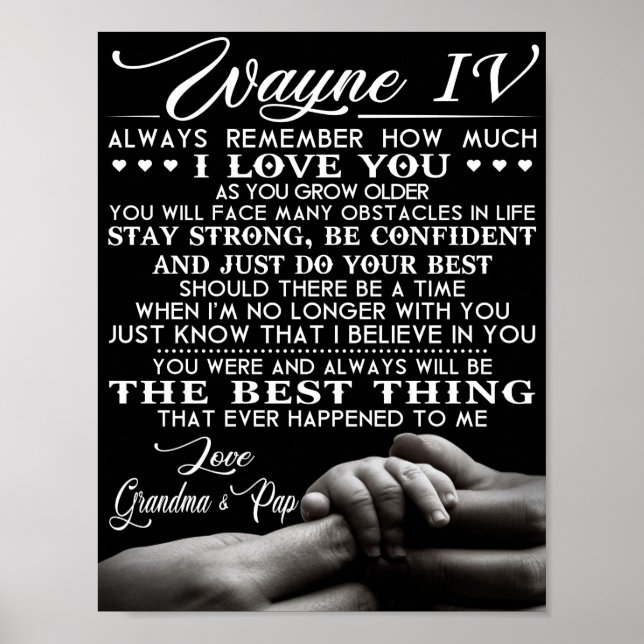 Póster Wayne IV (Frente)