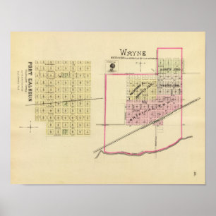 Póster Wayne, Nebraska