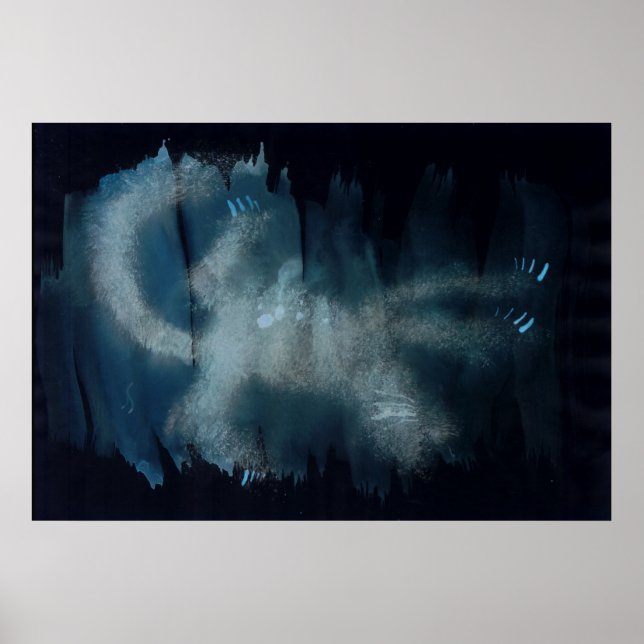 Póster WDV - 004 - Sueño de leche gatita (Frente)