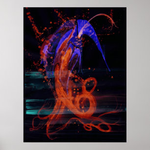 Póster WDV - 141 - martín pescador