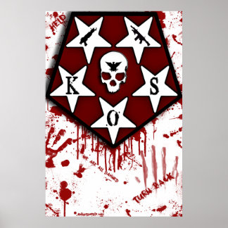 Póster We are all dammed KOS Poster