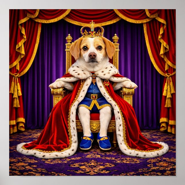 Póster "We Are Not Amused" (Frente)