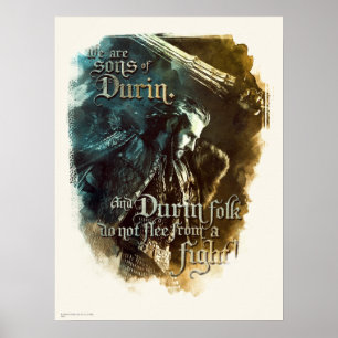 Póster We Are Sons Of Durin