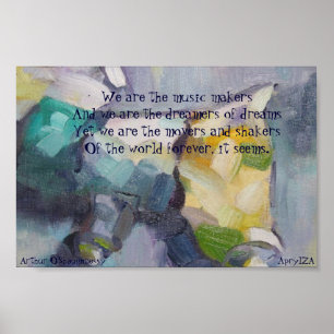 Póster We are the dreamers of dreams