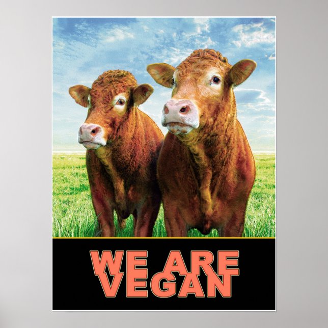 PÓSTER WE ARE VEGAN (Frente)