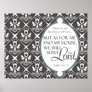 Póster We Will Serve the Lord