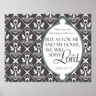 Póster We Will Serve the Lord