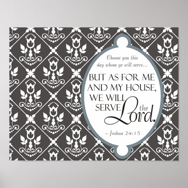 Póster We Will Serve the Lord (Frente)