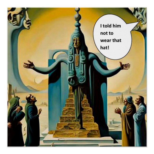 Póster Wear that hat (Anverso)