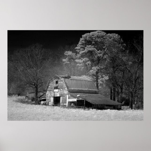 Póster Weathered Barn (Frente)
