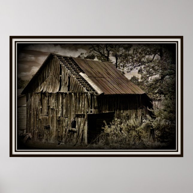 Póster Weathered Barn (Frente)
