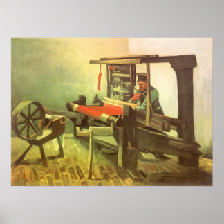 Póster Weaver Frente a la Rueda giratoria izquierda Vince