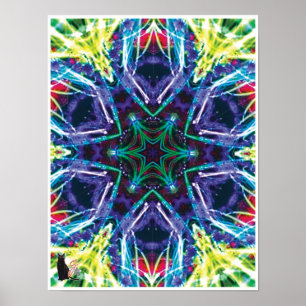 Póster Weaver Kaleidoscope