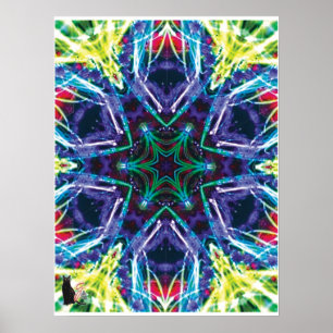 Póster Weaver Kaleidoscope