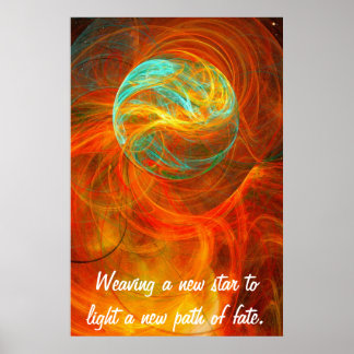 Póster Weaving a New Star -09232008