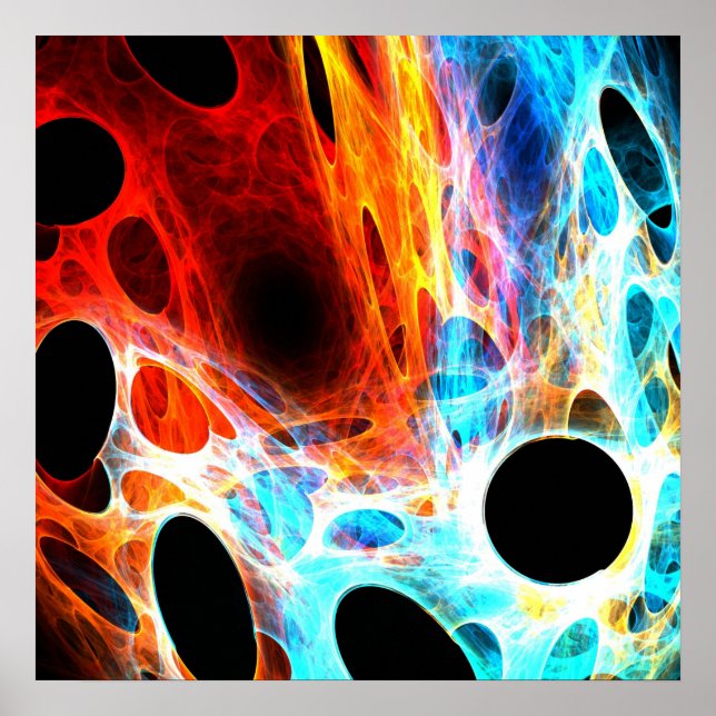 Póster Web colorida - Poster (Frente)
