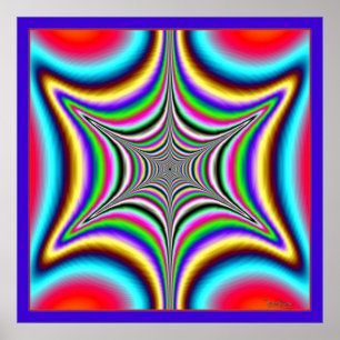 Póster Web de araña bailando