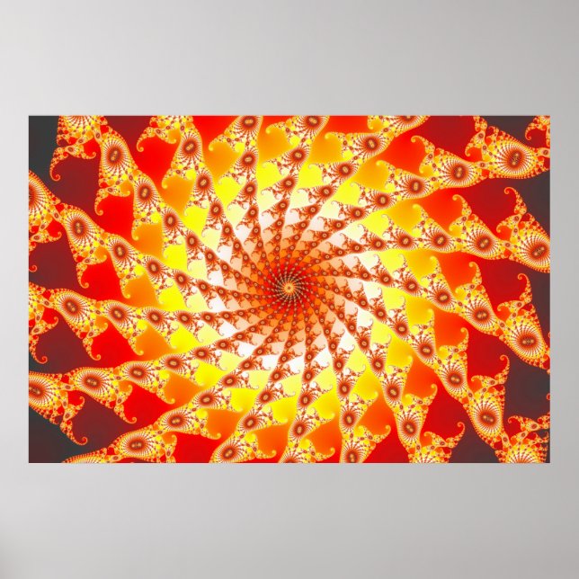 Póster Web Of Fire (Frente)