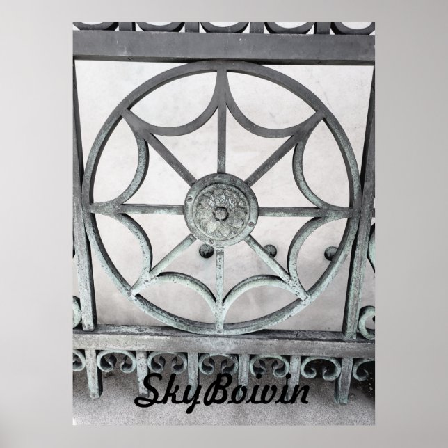 Póster Webbing metalizado (Frente)