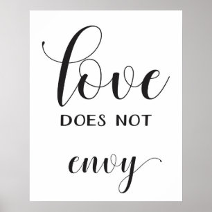 Póster Wedding Aisle Signs - 1 Corinthians 13