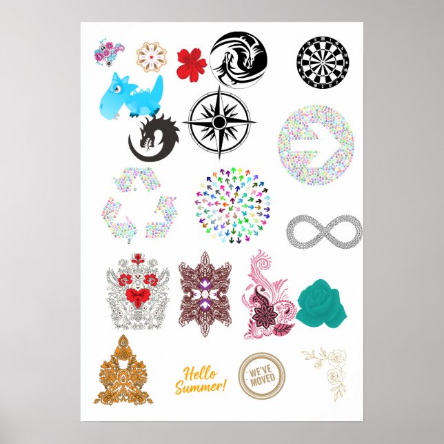 Póster Wedding Invitation Poster | Elegant Classic Script (Frente)