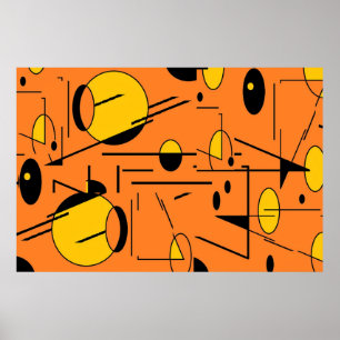 Póster Wedge of the Atomic Monster - Ken Gage MCM Art