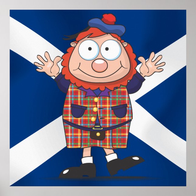 Póster Wee Scottish Guy (Frente)