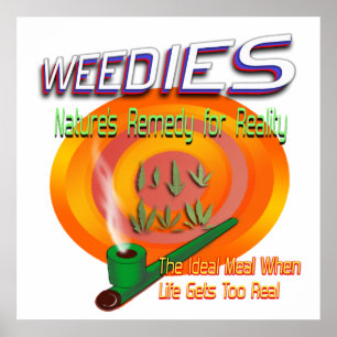 Póster Weedies Pro Weed