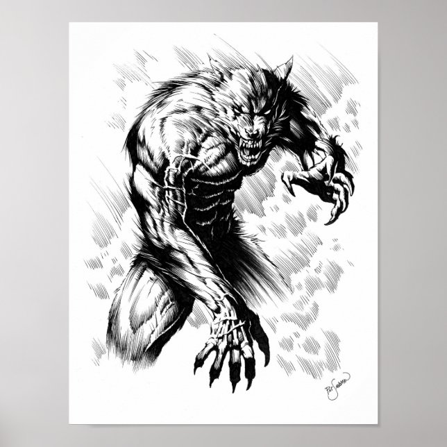 Póster Wehrwölfe (Frente)