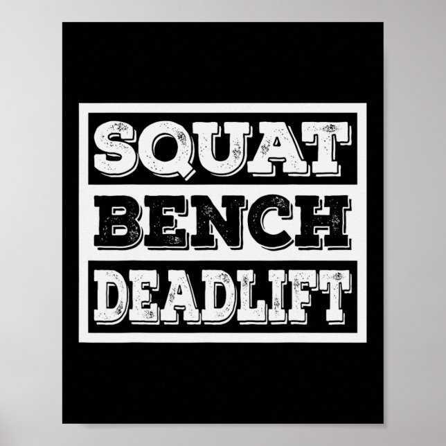 Póster Wei Wei, gimnasio de entrenamiento de levantamient (Frente)